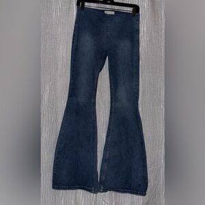 Free People Blue Flare Jeans